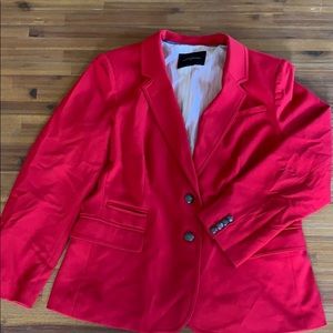 Sassy red blazer.